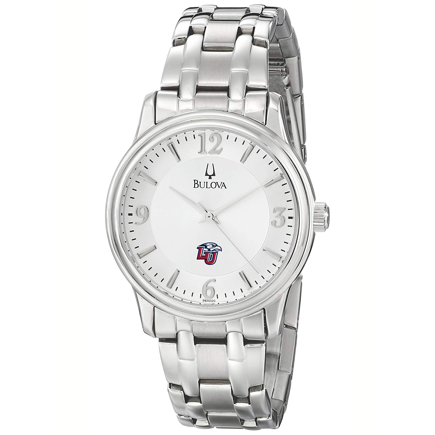 Men's Bulova  Silver Liberty Flames