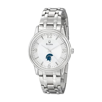 Men's Bulova  Silver Case Western Reserve Spartans