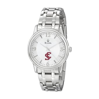 Men's Bulova  Silver Santa Clara Broncos