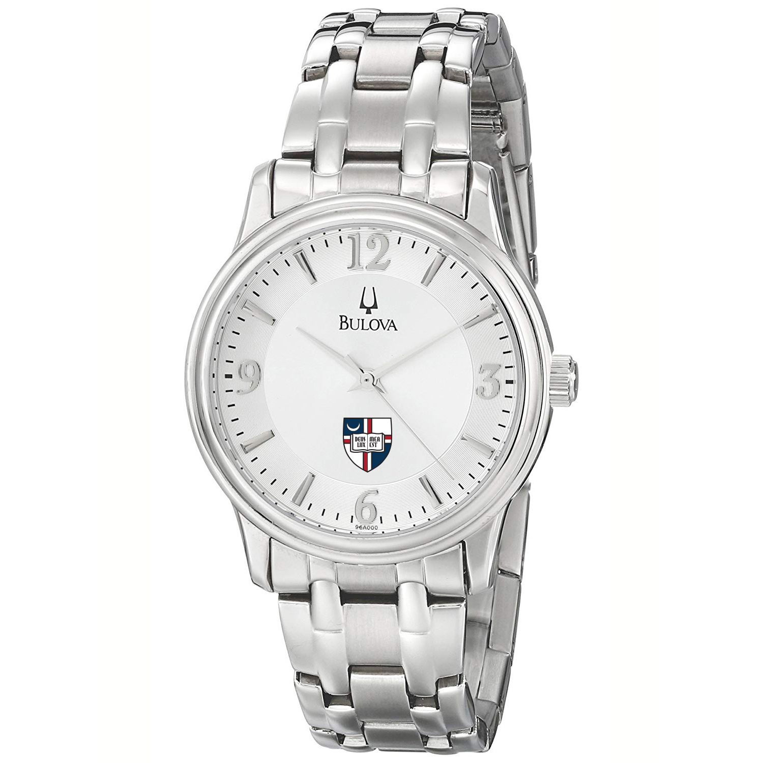 Men's Bulova  Silver Catholic University Cardinals
