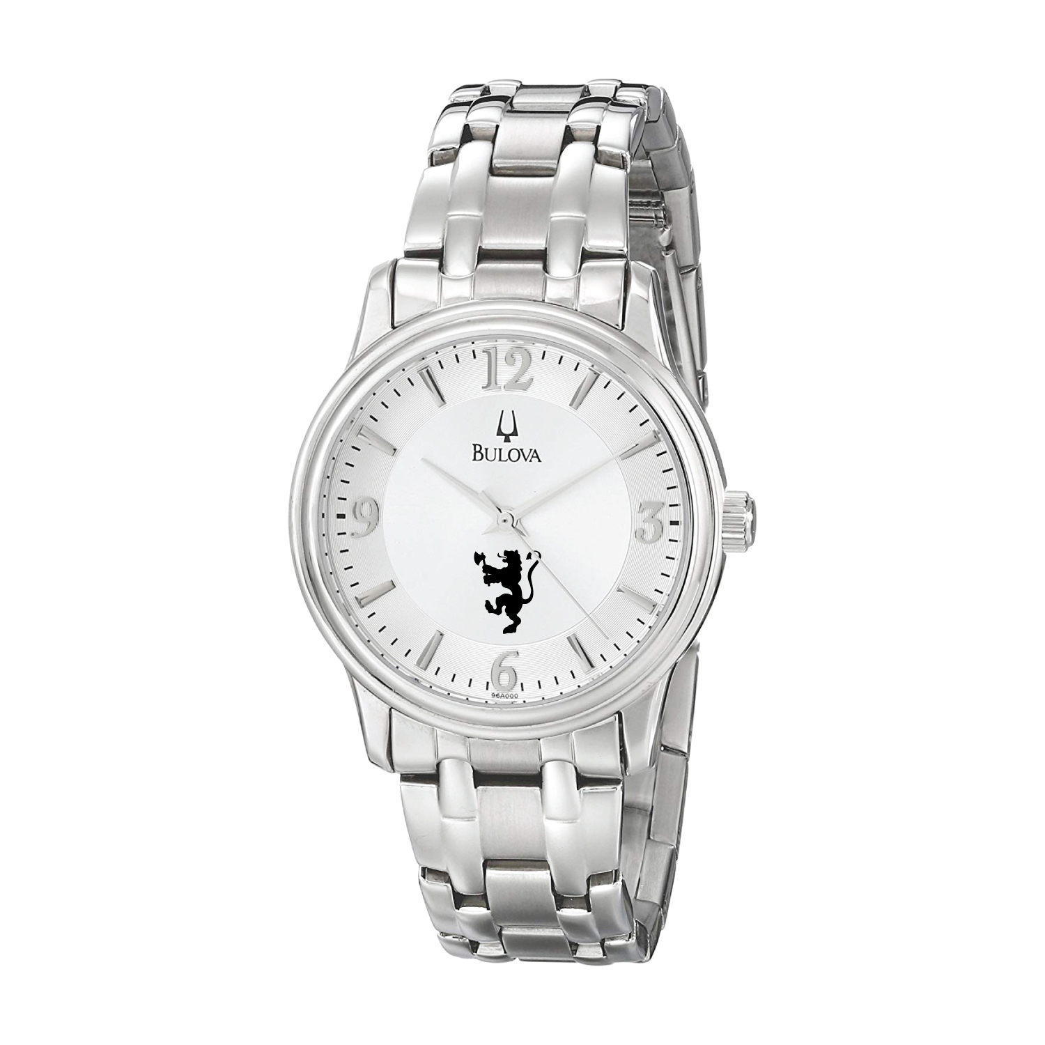 Men's Bulova  Silver St. Olaf Oles