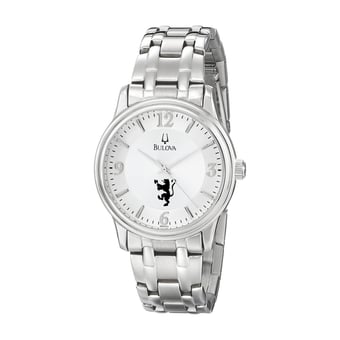 Men's Bulova  Silver St. Olaf Oles
