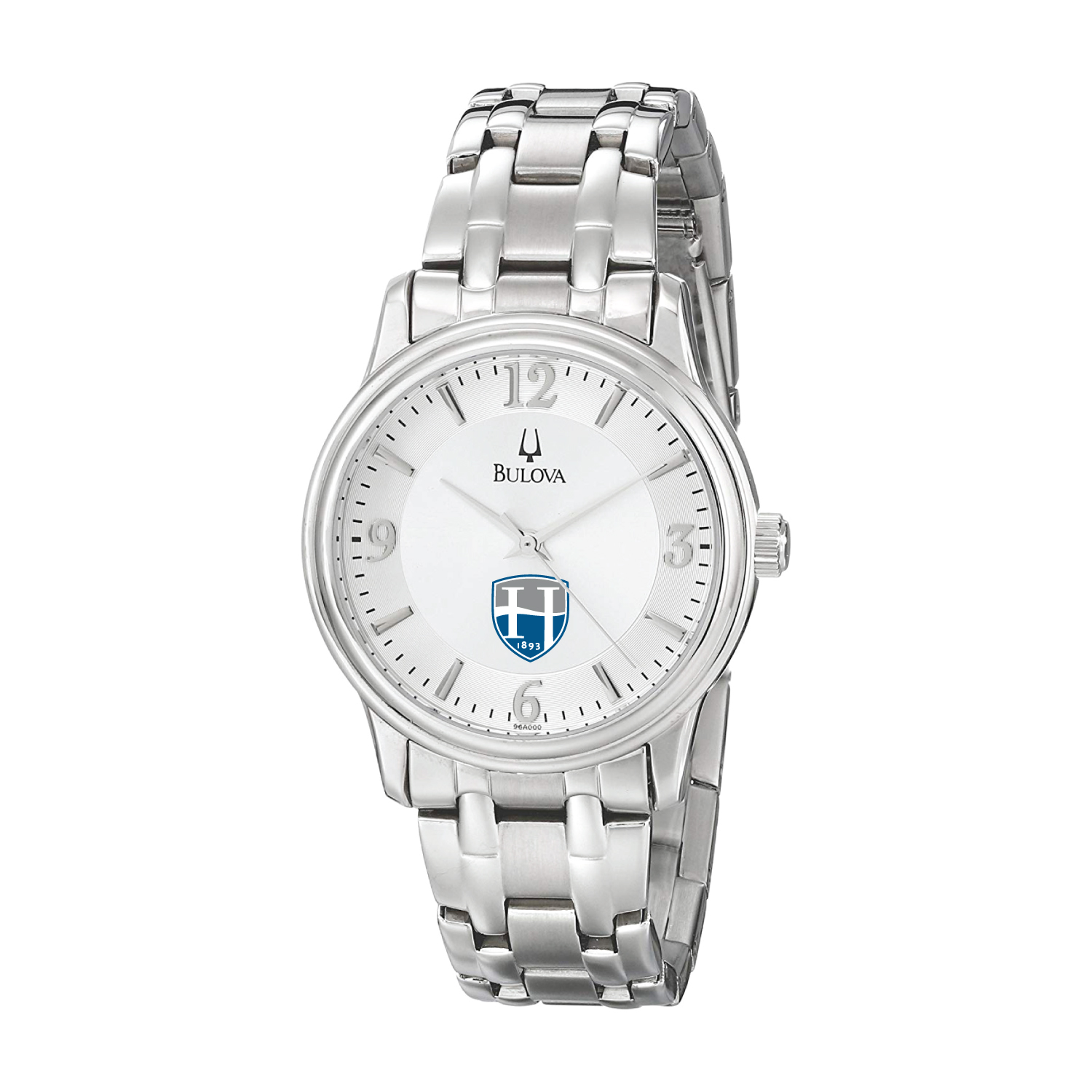 Men's Bulova  Silver Hood College Blazers