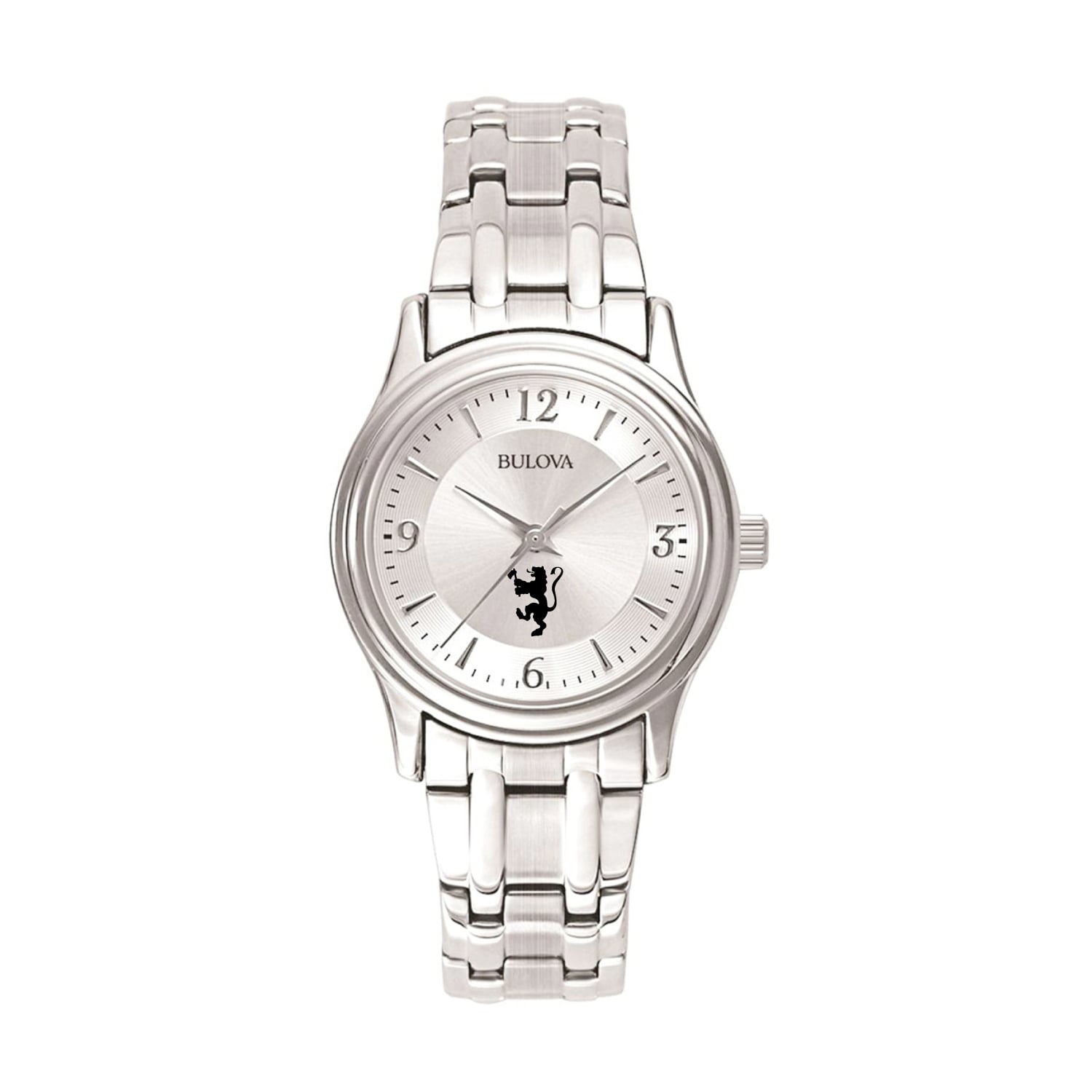 Women's Bulova Silver St. Olaf Oles Stainless Steel Quartz Watch