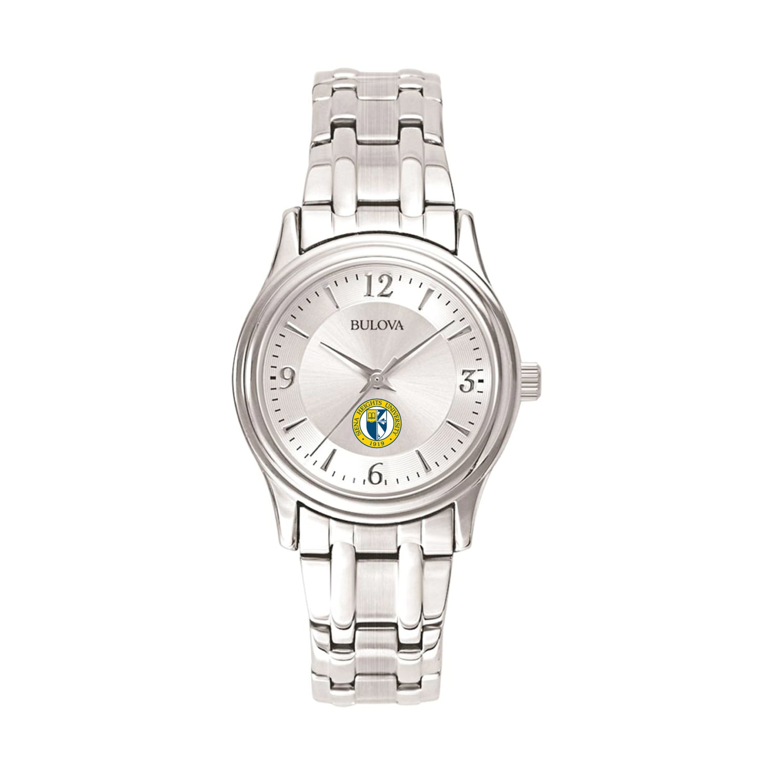 Women's Bulova Silver Siena Heights Saints Stainless Steel Quartz Watch