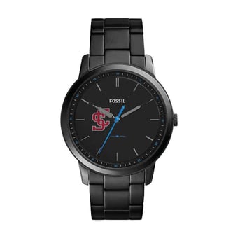 Fossil Santa Clara Broncos The Minimalist Slim Stainless Steel Watch