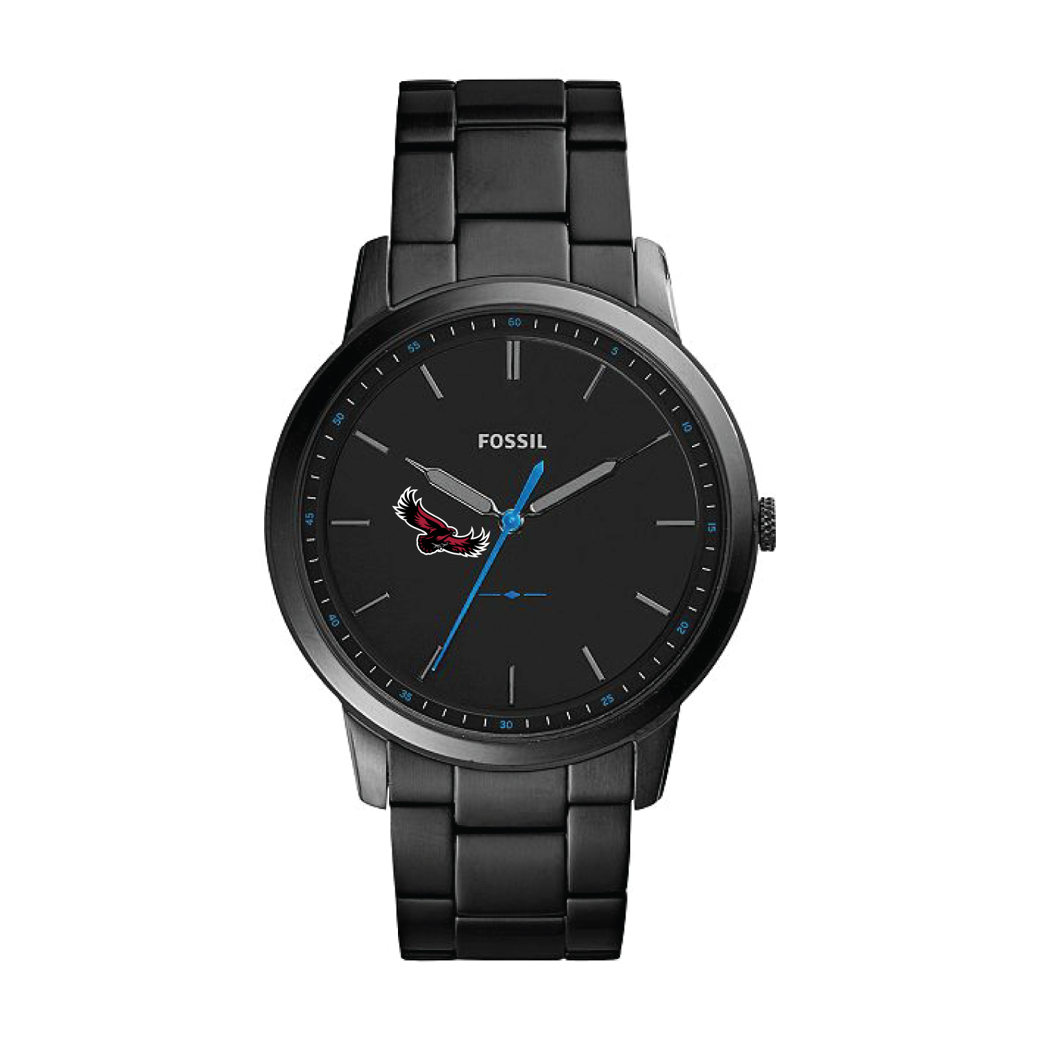 Fossil Saint Joseph's Hawks The Minimalist Slim Stainless Steel Watch