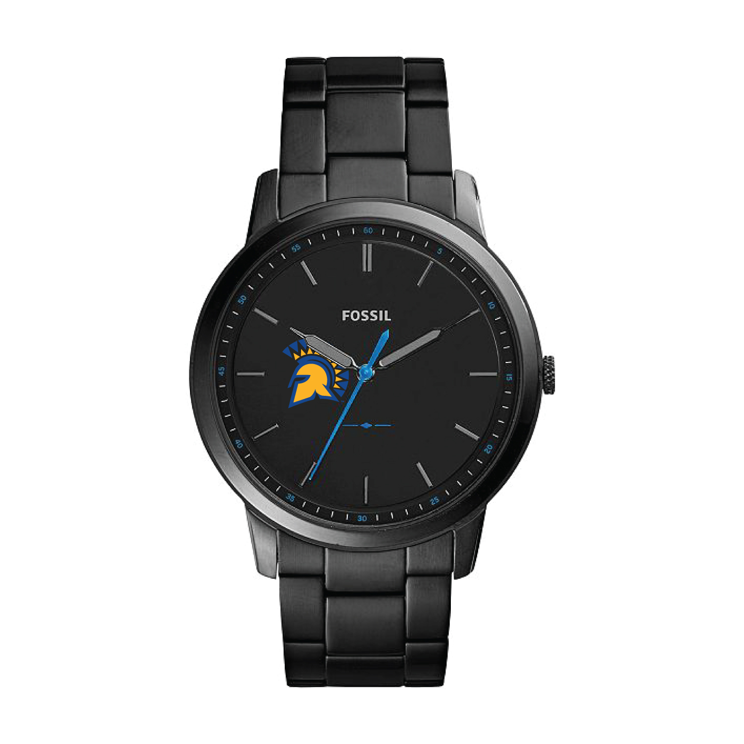 Fossil San Jose State Spartans The Minimalist Slim Stainless Steel Watch