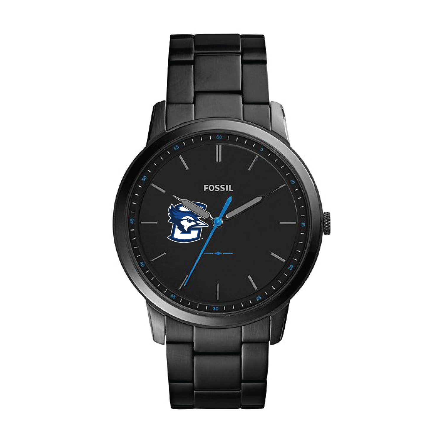 Fossil Creighton Bluejays The Minimalist Slim Stainless Steel Watch