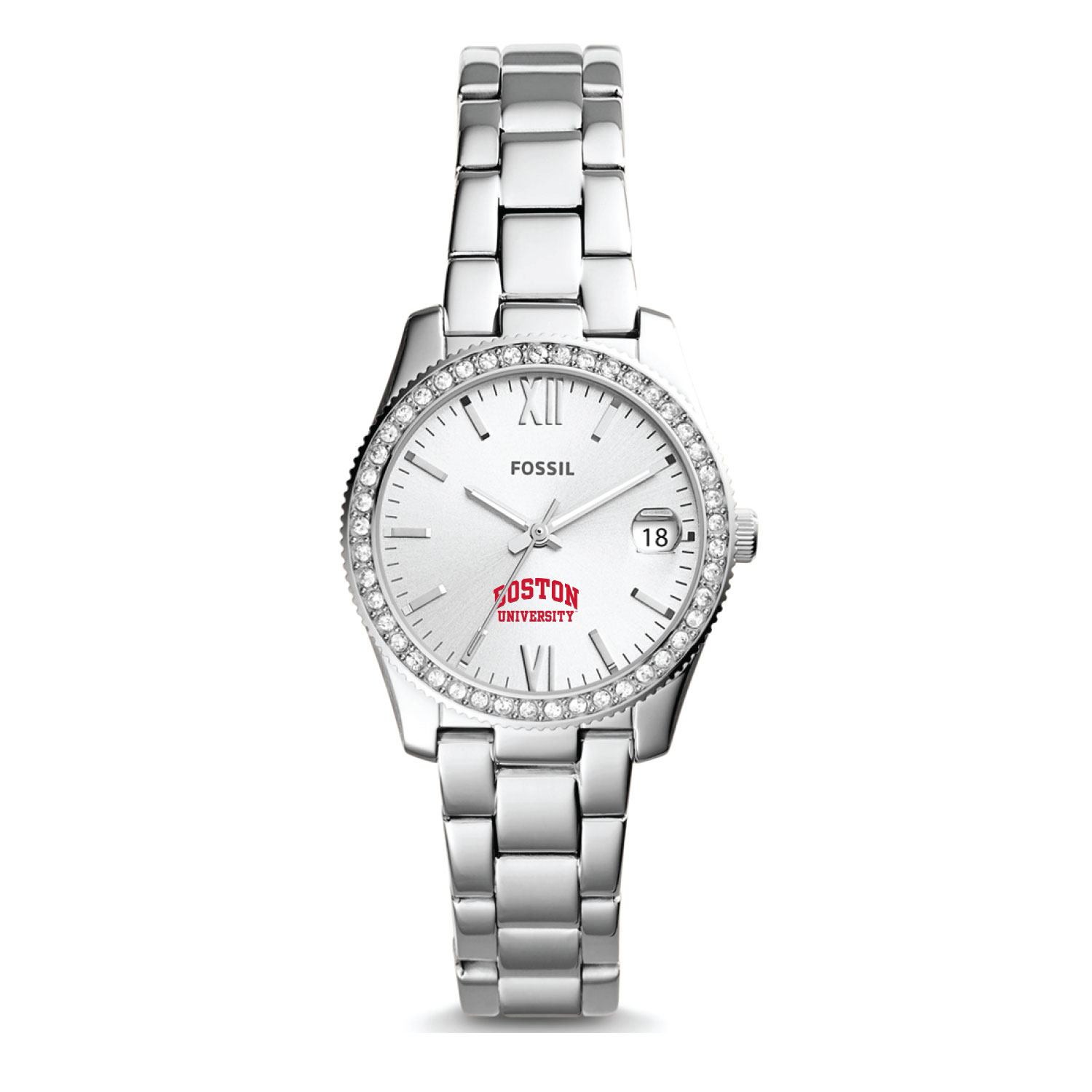 Fossil Boston University Scarlette Mini Three-Hand Date Watch