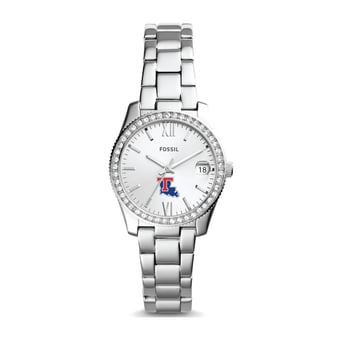 Fossil Louisiana Tech Bulldogs Scarlette Mini Three-Hand Date Watch