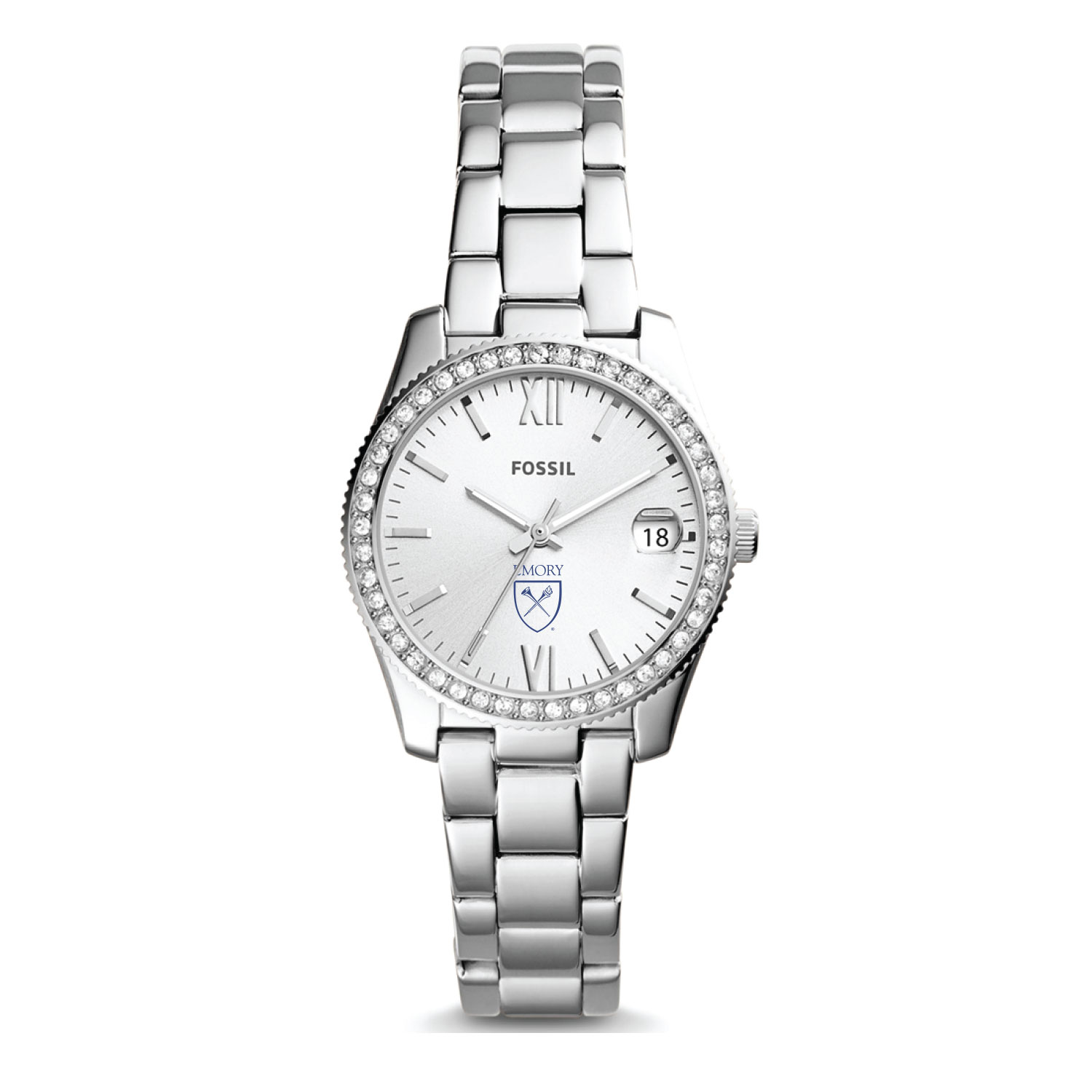 Fossil Emory Eagles Scarlette Mini Three-Hand Date Watch