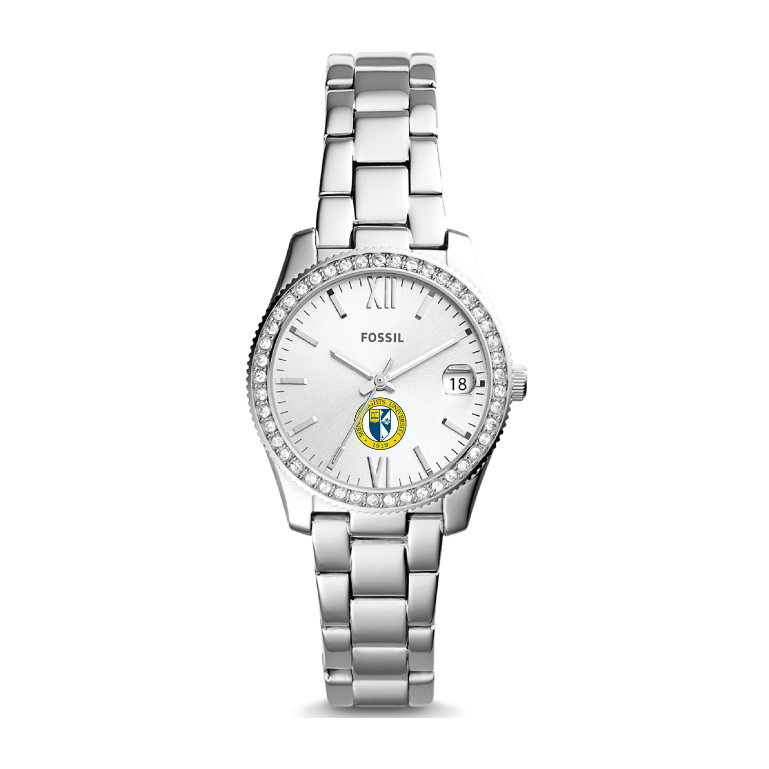 Fossil Siena Heights Saints Scarlette Mini Three-Hand Date Watch