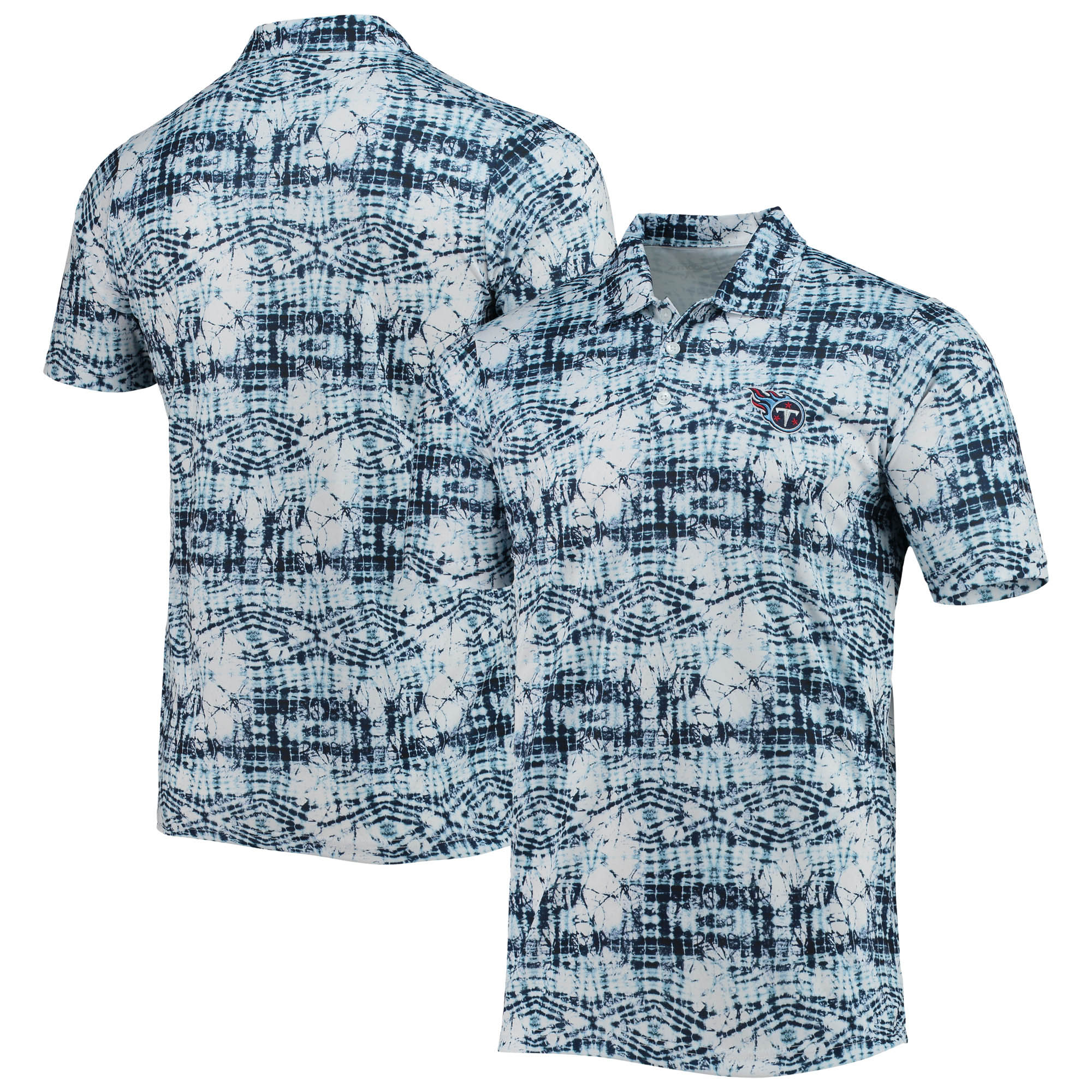 Polo vif des Titans du Tennessee d'Antigua pour hommes