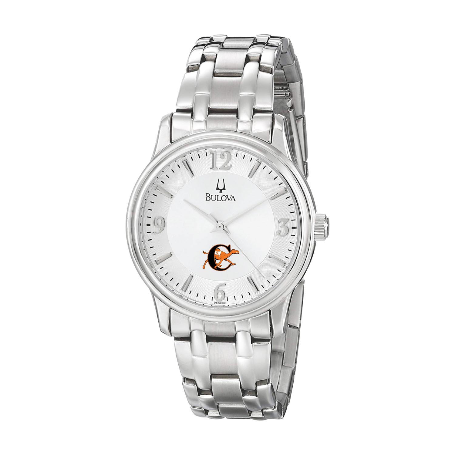 Men's Bulova  Silver Campbell Fighting Camels