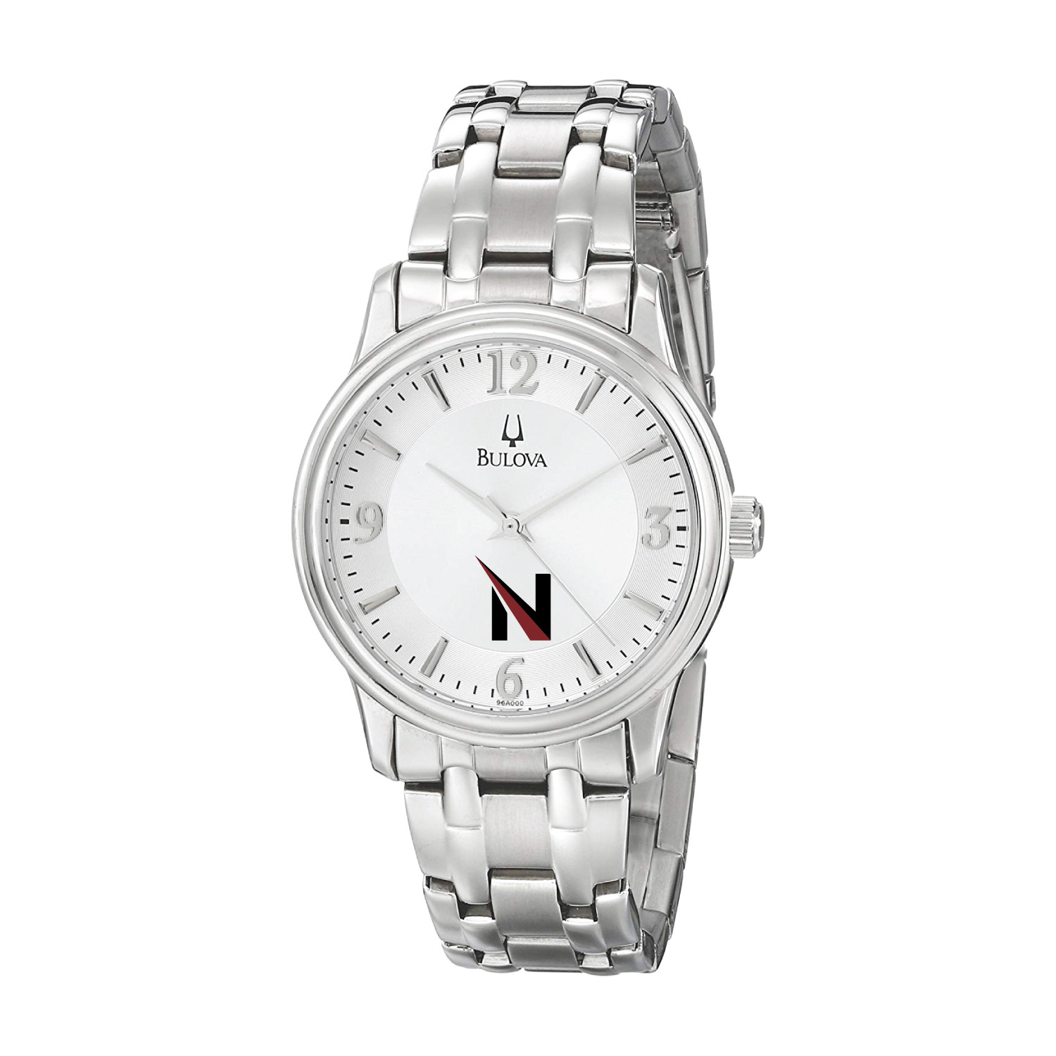 Men's Bulova  Silver Northwestern Ohio Racers