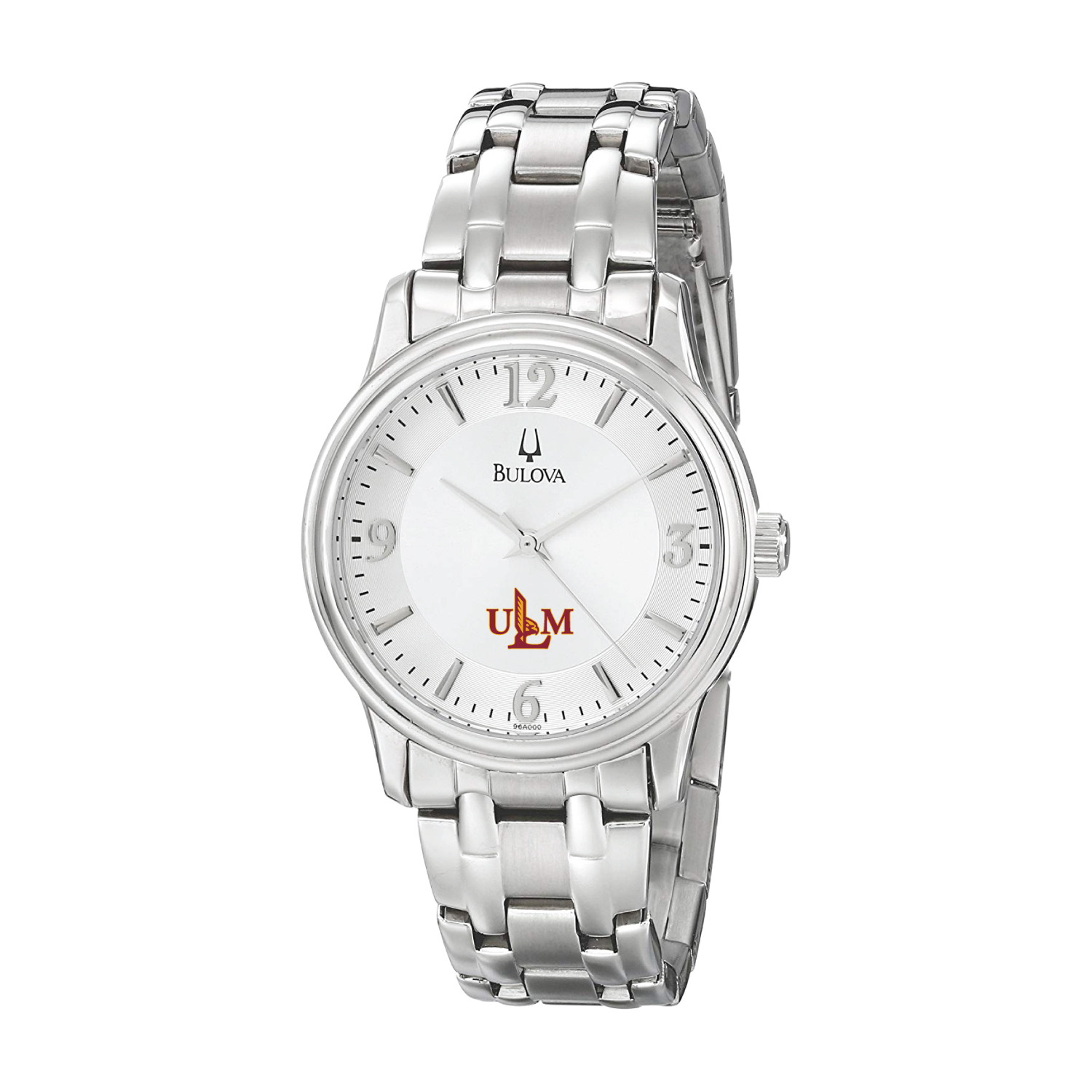 Men's Bulova  Silver ULM Warhawks