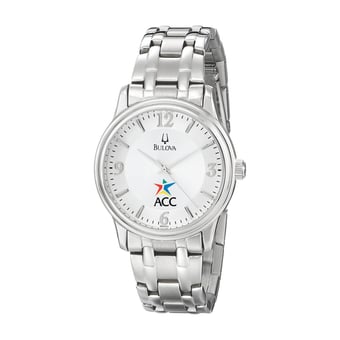 Men's Bulova  Silver Austin Community College
