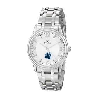 Men's Bulova  Silver CUNY Baruch College