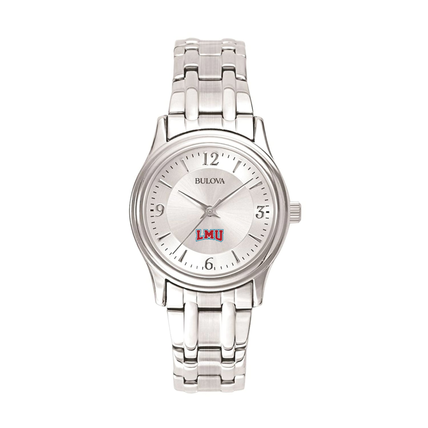 Women's Bulova Silver Loyola Marymount Lions Stainless Steel Quartz Watch