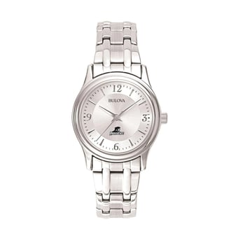 Women's Bulova Silver Providence Friars Stainless Steel Quartz Watch