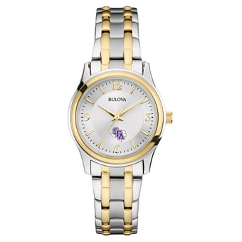 Women's Bulova Silver/Gold Stephen F Austin Lumberjacks Classic Two-Tone Round Watch