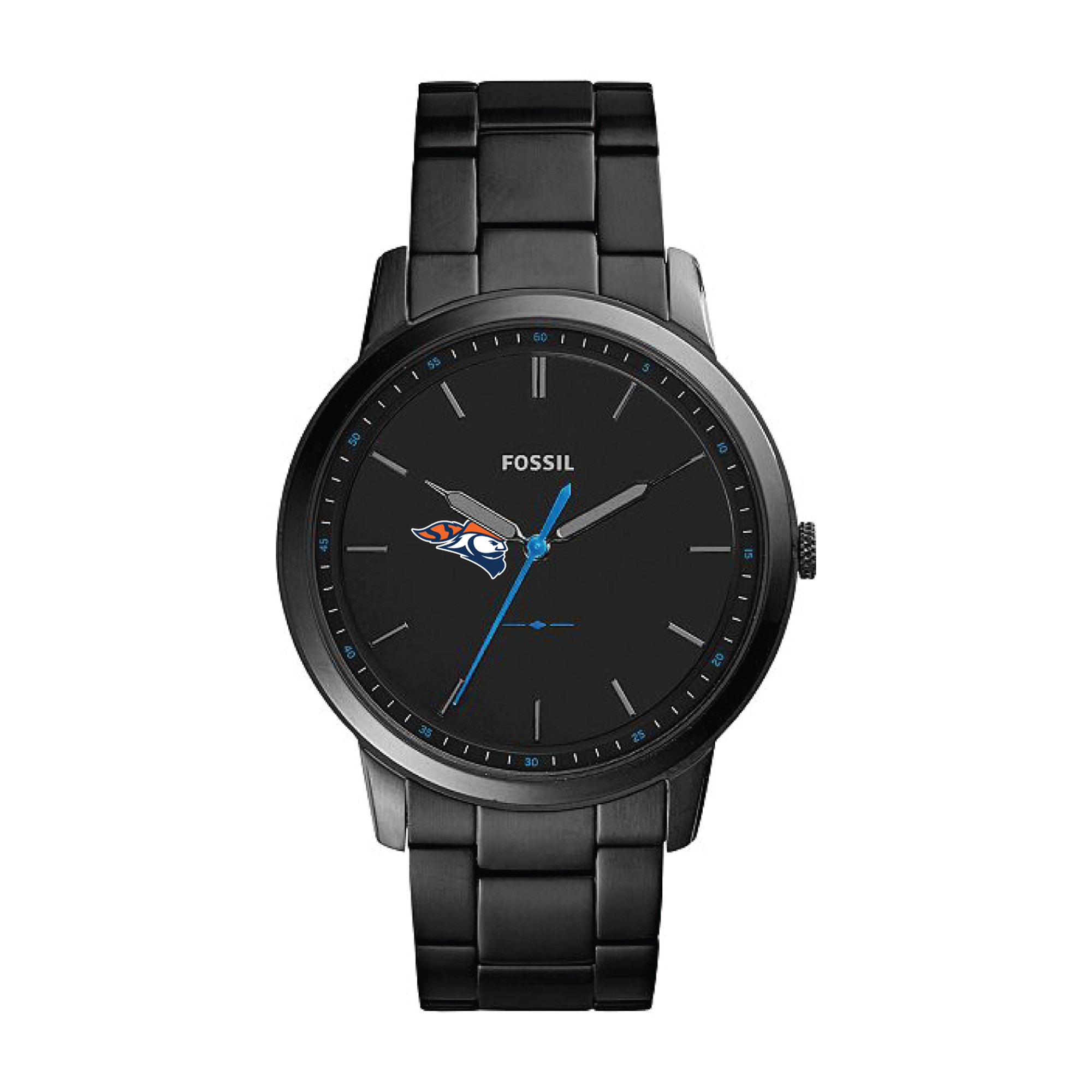 Fossil Black Carroll University Pioneers The Minimalist Slim Stainless Steel Watch