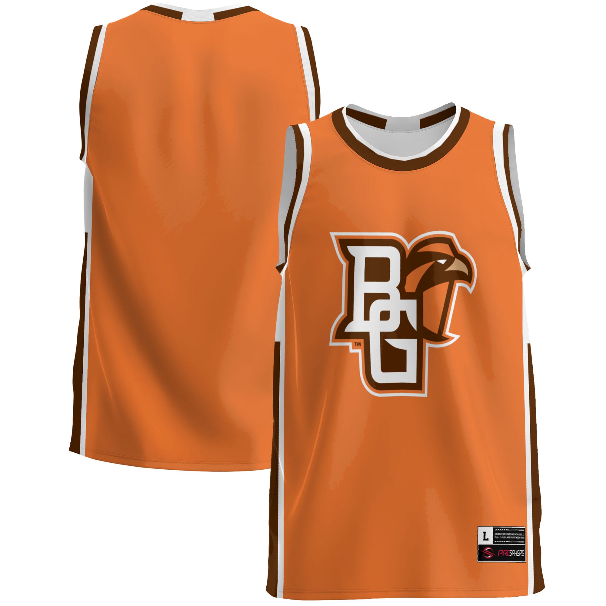 Men's GameDay Greats  Brown Bowling Green St. Falcons  Lightweight Basketball Jersey