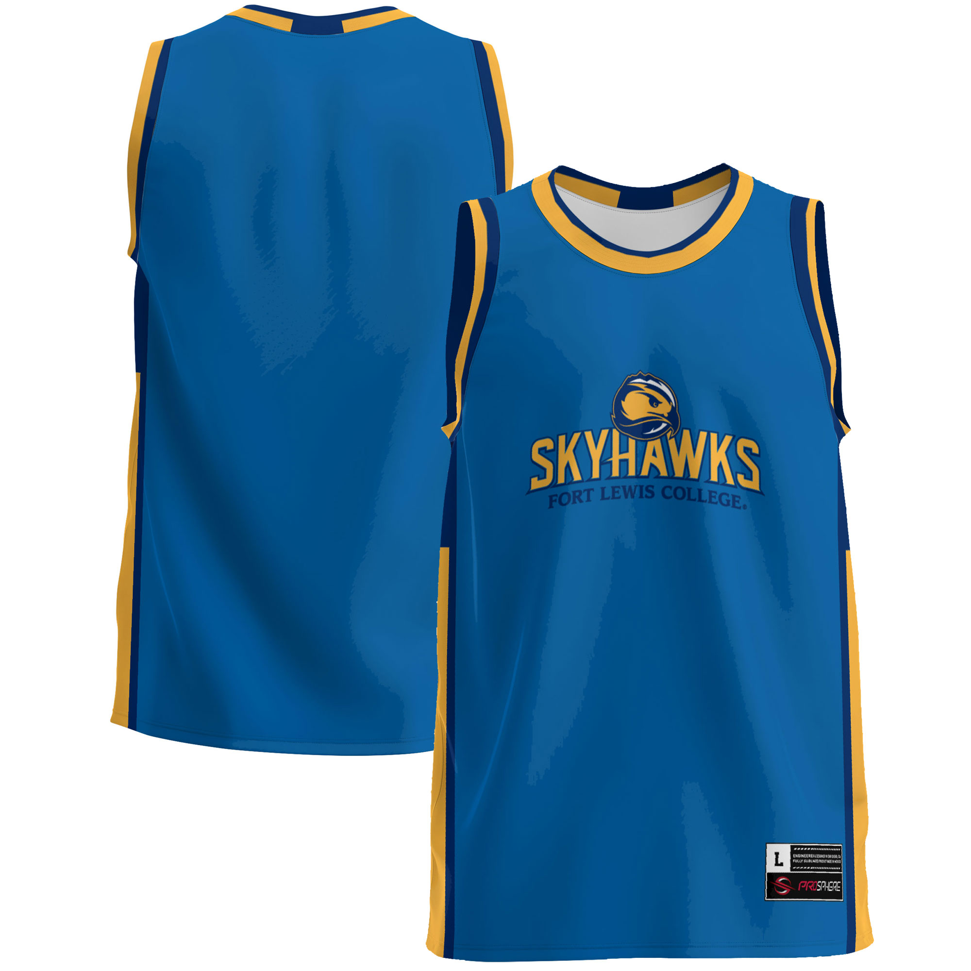Men’s GameDay Greats Blue Fort Lewis College Skyhawks Lightweight Basketball Jersey Men’s GameDay Greats Blue Fort Lewis College Skyhawks Lightweight Basketball Jersey