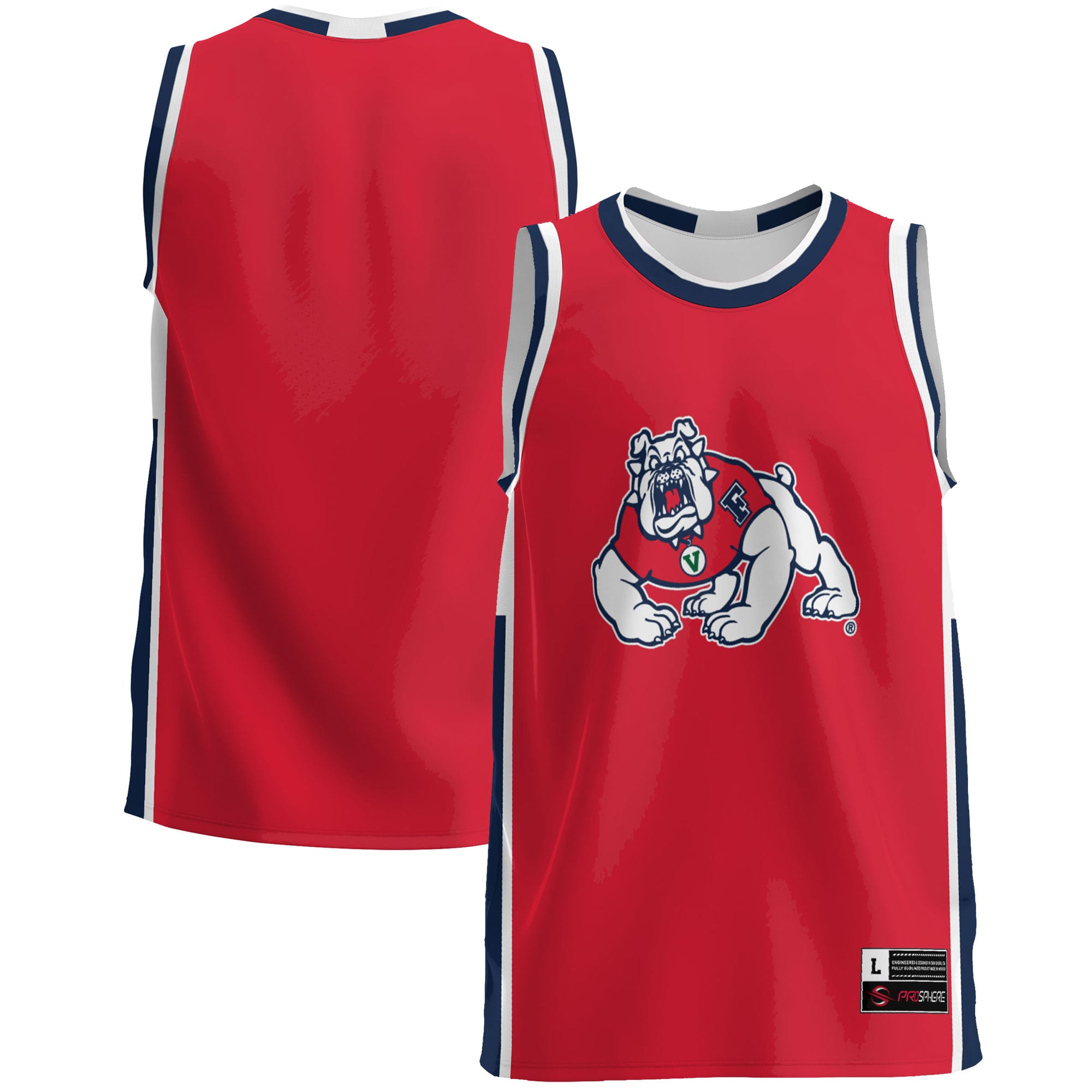 Men's GameDay Greats  Blue Fresno State Bulldogs  Lightweight Basketball Jersey
