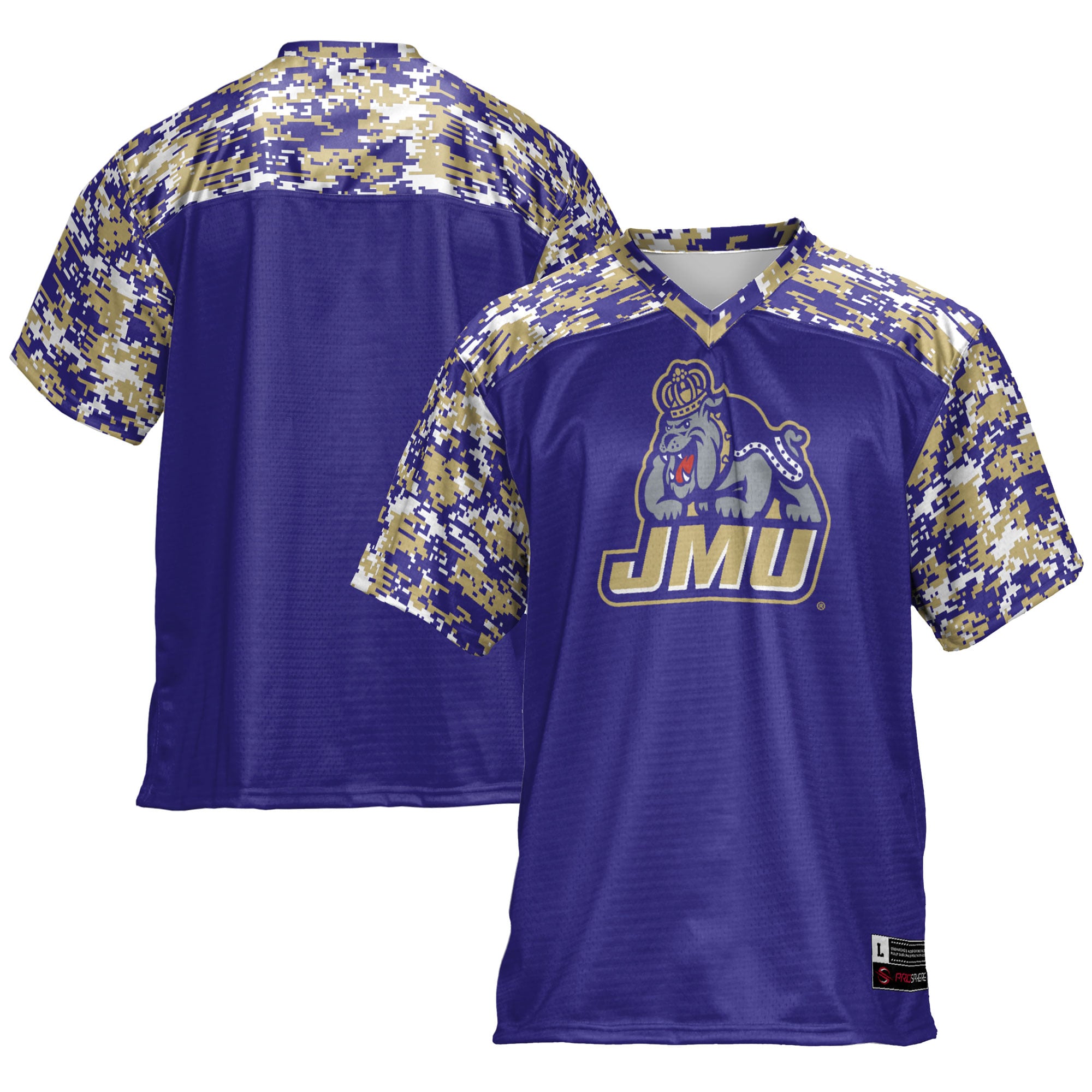 Men's GameDay Greats Purple James Madison Dukes Football Jersey