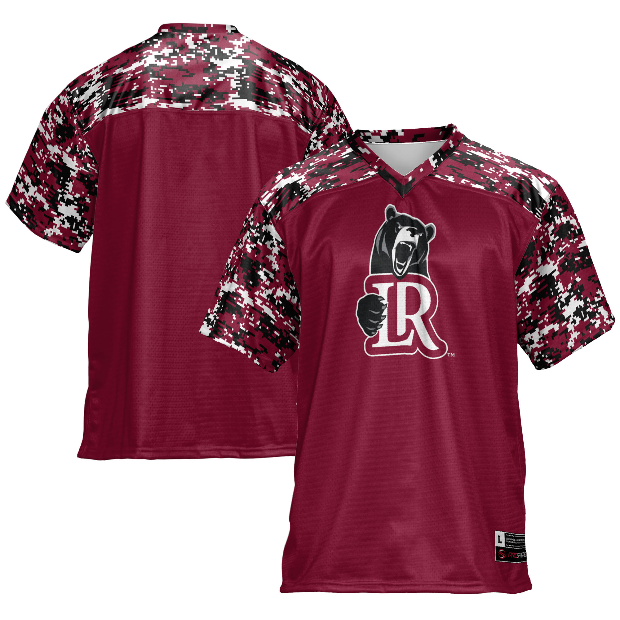 Men's GameDay Greats Blue Lenoir Rhyne Bears Football Jersey