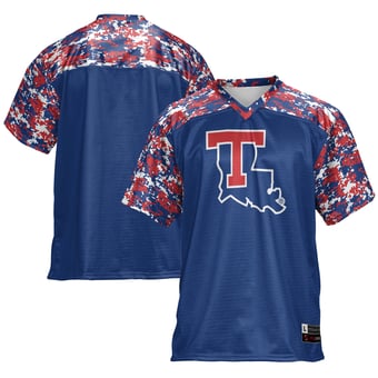 Men's GameDay Greats Blue Louisiana Tech Bulldogs Football Jersey