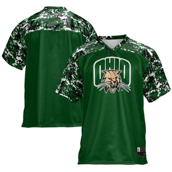 Men's GameDay Greats Green Ohio Bobcats Football Jersey