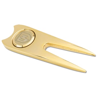 Gold New Hampshire Wildcats Golf Divot Repair Tool