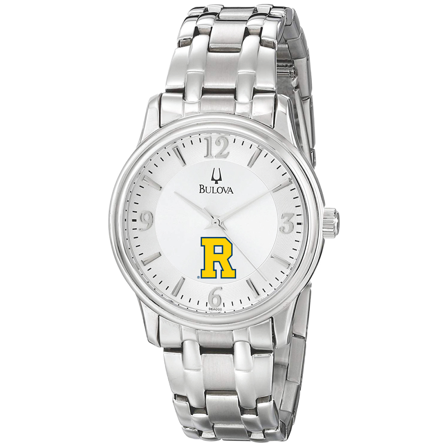 Men's Bulova  Silver Rochester Yellow Jackets