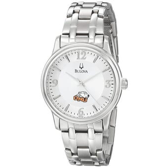 Men's Bulova  Silver Ohio Northern Polar Bears