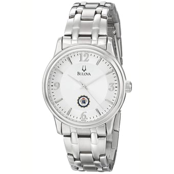 Men's Bulova  Silver Robert Morris Colonials