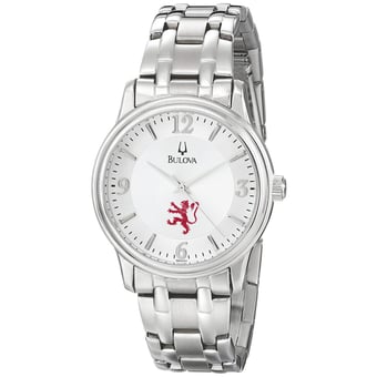Men's Bulova  Silver Phillips Exeter Academy Big Red