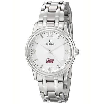 Men's Bulova  Silver Arkansas Little Rock Trojans