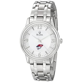 Men's Bulova  Silver Cumberlands Patriots