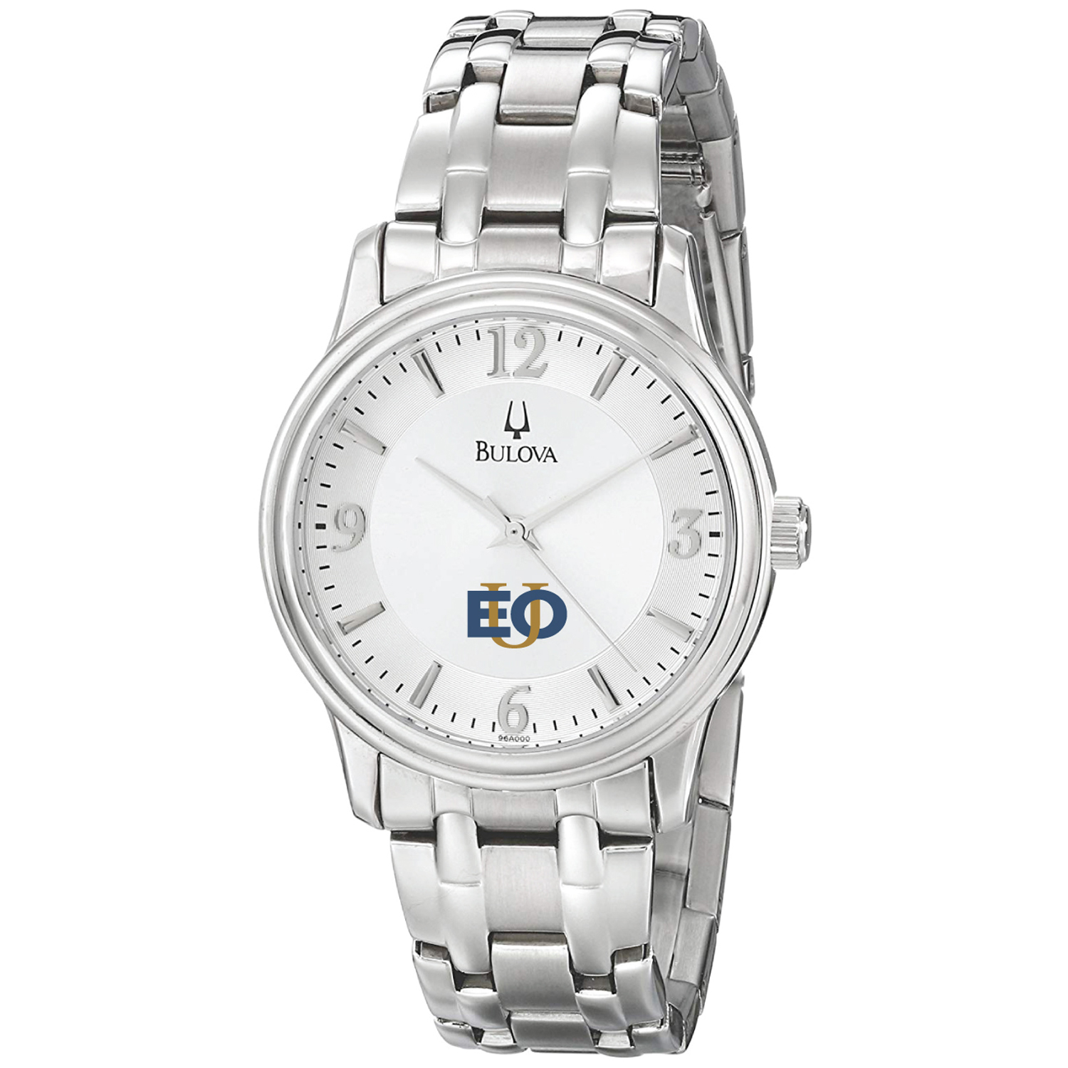 Men's Bulova  Silver Eastern Oregon Mountaineers