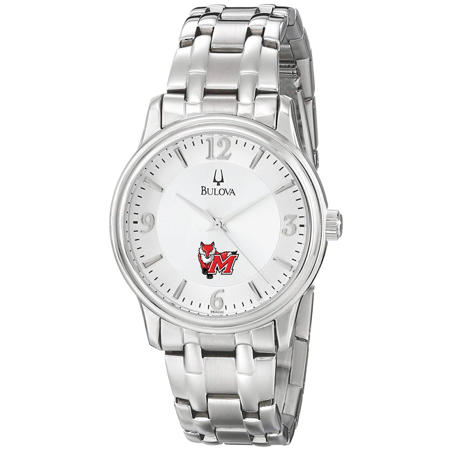 Men's Bulova  Silver Marist Red Foxes