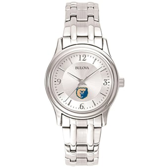 Women's Bulova Silver Morgan State Bears Stainless Steel Quartz Watch