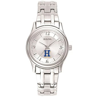 Women's Bulova Silver Hamilton Continentals Stainless Steel Quartz Watch