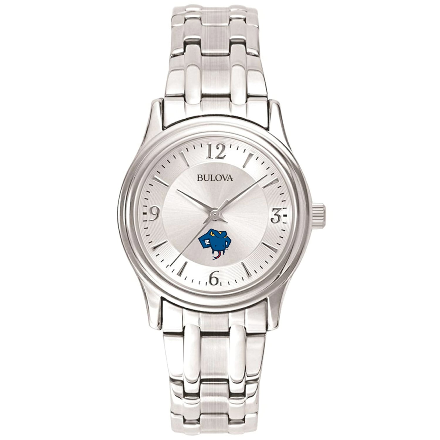 Women's Bulova Silver St. Mary's University Rattlers Stainless Steel Quartz Watch