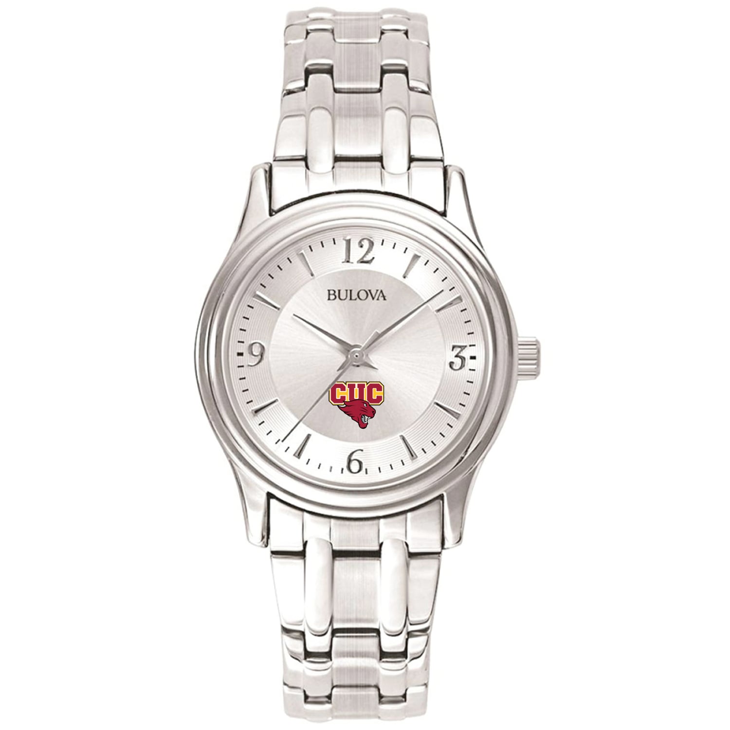 Women's Bulova Silver Concordia University (IL) Cougars Stainless Steel Quartz Watch