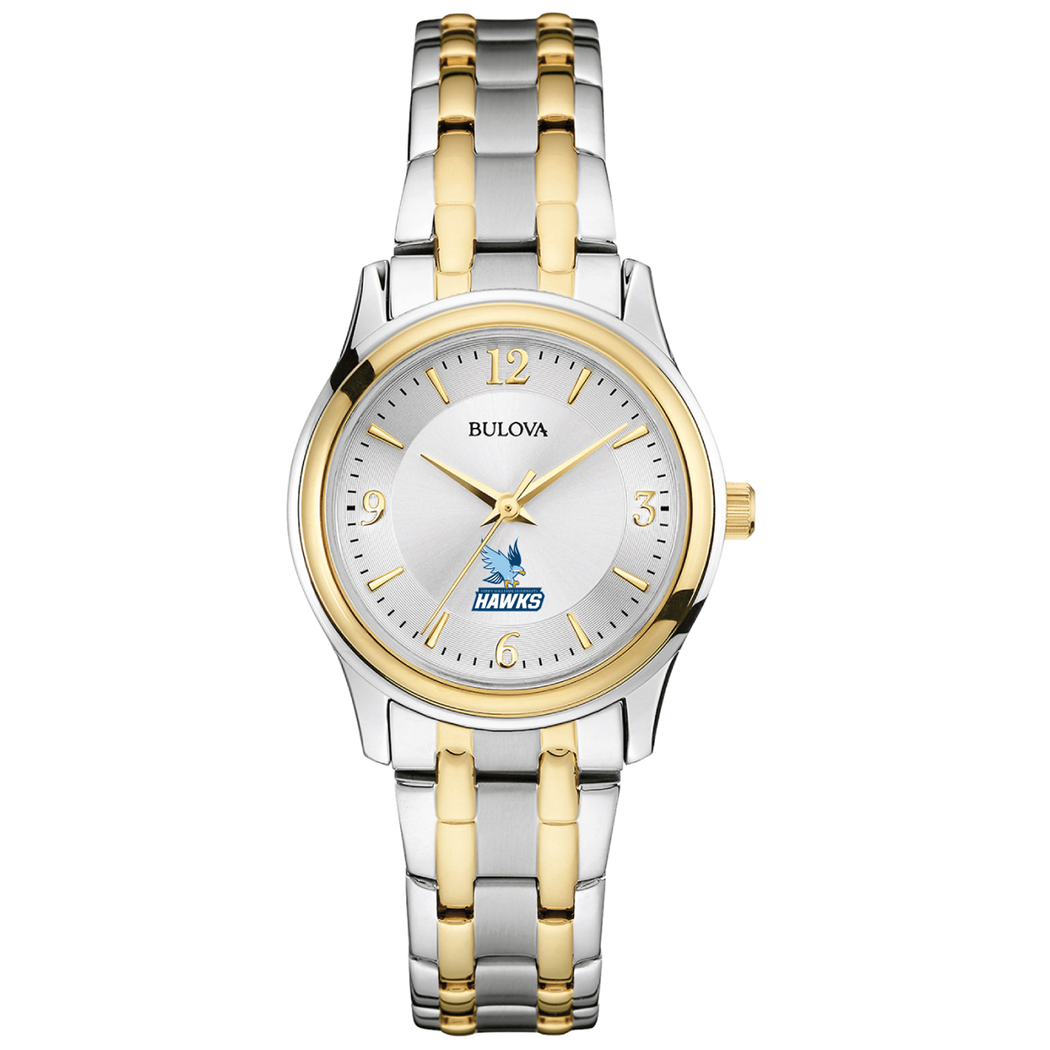 Women's Bulova Silver Roger Williams University Classic Two-Tone Round Watch