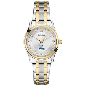 Women's Bulova Silver Roger Williams University Classic Two-Tone Round Watch