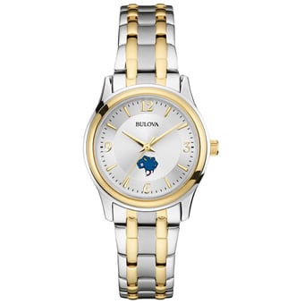 Women's Bulova Silver St. Mary's University Rattlers Classic Two-Tone Round Watch